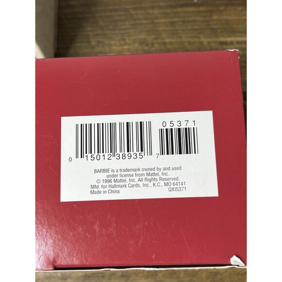 4 Collectible Hallmark Keepsake Barbie Christmas Ornaments w/ Original Box - Picture 13 of 16